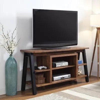 Тумба подставка для TV в стиле Loft NS-2115 930x1200x380 мм Черный