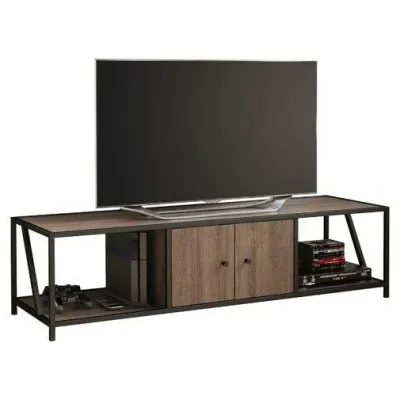 Тумба подставка для TV в стиле Loft NS-2119 530x1530x400 мм Черный