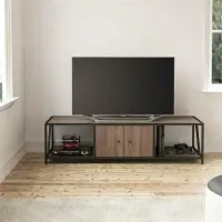 Тумба подставка для TV в стиле Loft NS-2119 530x1530x400 мм Черный