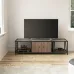 Тумба подставка для TV в стиле Loft NS-2119 530x1530x400 мм Черный