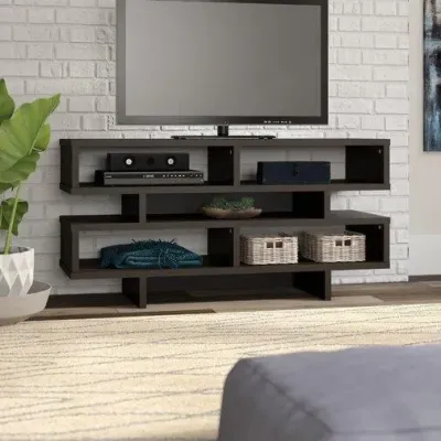 Тумба підставка для TV у стилі Loft NS-2121 680x1200x300 мм Черный Тумба підставка для TV у стилі Loft NS-2121 680x1200x300 мм Черный