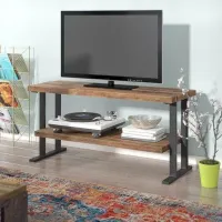 Тумба підставка для TV у стилі Loft NS-2126 630x1000x360 мм Черный Тумба підставка для TV у стилі Loft NS-2126 630x1000x360 мм Черный