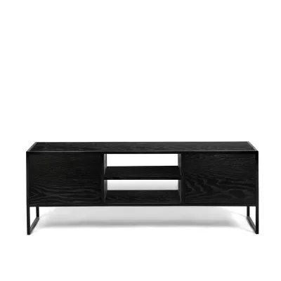 Тумба підставка для TV у стилі Loft NS-2144 680x1500x300 мм Черный