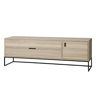 Тумба підставка для TV у стилі Loft NS-2146 630x1560x400 мм Черный