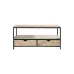 Тумба підставка для TV у стилі Loft NS-2147 580x1200x320 мм Черный Тумба підставка для TV у стилі Loft NS-2147 580x1200x320 мм Черный