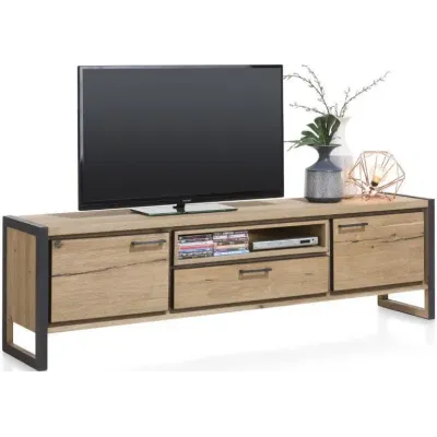 Тумба підставка для TV у стилі Loft NS-2151 630x1300x300 мм Черный Тумба підставка для TV у стилі Loft NS-2151 630x1300x300 мм Черный