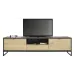 Тумба підставка для TV у стилі Loft NS-2156 630x1480x350 мм Черный