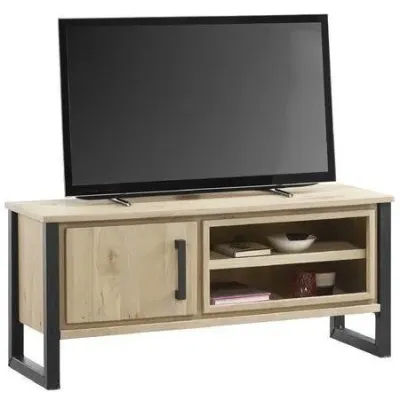 Тумба підставка для TV у стилі Loft NS-2158 580x1180x400 мм Черный Тумба підставка для TV у стилі Loft NS-2158 580x1180x400 мм Черный