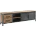 Тумба подставка для TV в стиле Loft NS-2160 590x1280x300 мм Черный