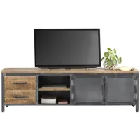 Тумба підставка для TV у стилі Loft NS-2160 590x1280x300 мм Черный