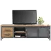 Тумба подставка для TV в стиле Loft NS-2160 590x1280x300 мм Черный