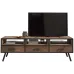Тумба підставка для TV у стилі Loft NS-2161 630x1200x350 мм Черный