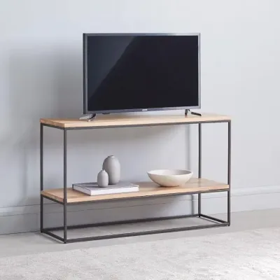 Тумба підставка для TV у стилі Loft NS-2168 730x1100x300 мм Черный