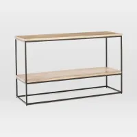 Тумба підставка для TV у стилі Loft NS-2168 730x1100x300 мм Черный
