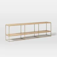 Тумба підставка для TV у стилі Loft NS-2171 730x2400x300 мм Золотой Тумба підставка для TV у стилі Loft NS-2171 730x2400x300 мм Золотой