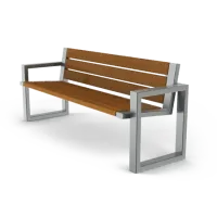 Уличная скамейка в стиле Loft NS-2203 830x1600x400 мм Серый Уличная скамейка в стиле Loft NS-2203 830x1600x400 мм Серый