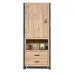 Шафа для зберігання в стилі Loft NS-2216 2130x850x450 мм Черный Шафа для зберігання в стилі Loft NS-2216 2130x850x450 мм Черный