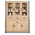 Шкаф для хранения в стиле Loft NS-2218 2130x1600x500 мм Черный Шкаф для хранения в стиле Loft NS-2218 2130x1600x500 мм Черный
