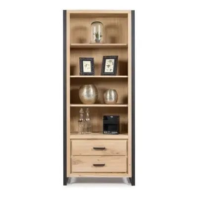 Шафа для зберігання в стилі Loft NS-2219 2130x850x450 мм Черный Шафа для зберігання в стилі Loft NS-2219 2130x850x450 мм Черный