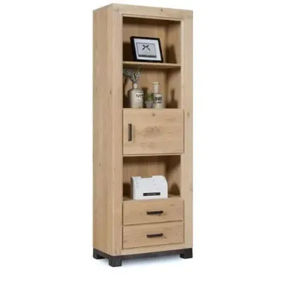 Шкаф для хранения в стиле Loft NS-2227 2130x750x400 мм натуральный