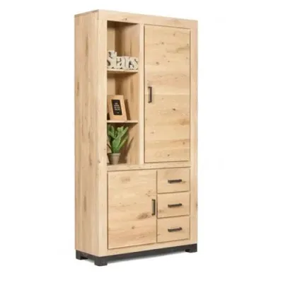 Шафа для зберігання в стилі Loft NS-2228 2130x1050x450 мм натуральный Шафа для зберігання в стилі Loft NS-2228 2130x1050x450 мм натуральный