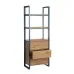 Шафа для зберігання в стилі Loft NS-2234 2030x750x400 мм Черный