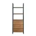 Шафа для зберігання в стилі Loft NS-2234 2030x750x400 мм Черный