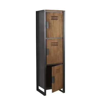 Шафа для зберігання в стилі Loft NS-2237 1530x500x400 мм Черный Шафа для зберігання в стилі Loft NS-2237 1530x500x400 мм Черный