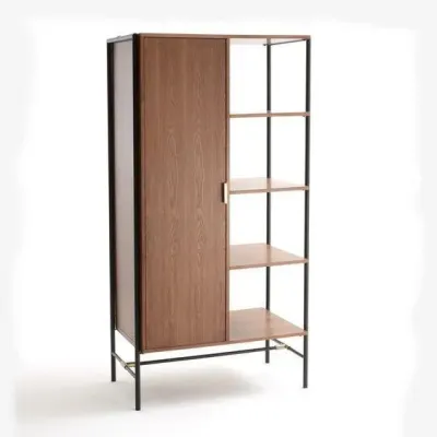 Шафа для зберігання в стилі Loft NS-2241 1930x900x400 мм Черный