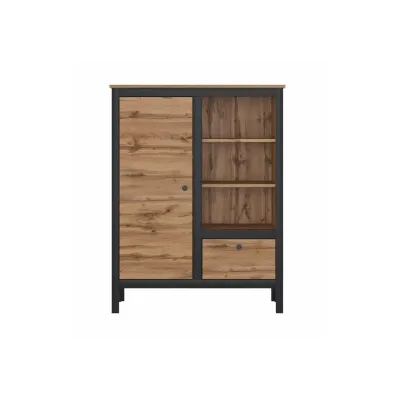 Шкаф для хранения в стиле Loft NS-2242 1230x920x380 мм Черный Шкаф для хранения в стиле Loft NS-2242 1230x920x380 мм Черный