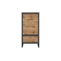 Шкаф для хранения в стиле Loft NS-2245 1230x600x400 мм Черный Шкаф для хранения в стиле Loft NS-2245 1230x600x400 мм Черный