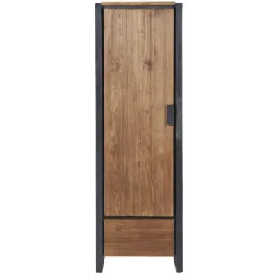 Шкаф для хранения в стиле Loft NS-2246 1630x500x400 мм Черный