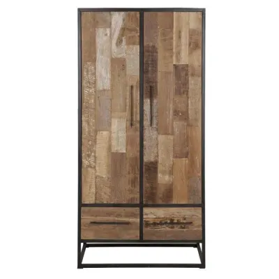 Шкаф для хранения в стиле Loft NS-2248 1630x800x400 мм Черный Шкаф для хранения в стиле Loft NS-2248 1630x800x400 мм Черный