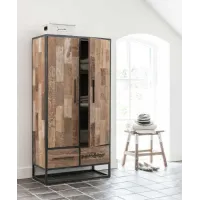 Шафа для зберігання в стилі Loft NS-2248 1630x800x400 мм Черный Шафа для зберігання в стилі Loft NS-2248 1630x800x400 мм Черный