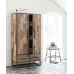 Шкаф для хранения в стиле Loft NS-2248 1630x800x400 мм Черный