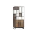 Шкаф для хранения в стиле Loft NS-2249 2030x900x400 мм Черный