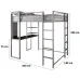 Двухьярусная кровать в стиле Loft NS-225 1830x2000x1400 мм Серый