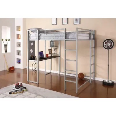 Двухьярусная кровать в стиле Loft NS-225 1830x2000x1400 мм Серый
