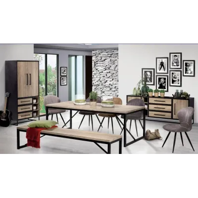 Шкаф для хранения в стиле Loft NS-2251 1430x1000x500 мм Черный Шкаф для хранения в стиле Loft NS-2251 1430x1000x500 мм Черный