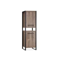 Шафа для зберігання в стилі Loft NS-2254 2030x650x450 мм Черный