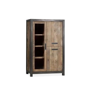Шафа для зберігання в стилі Loft NS-2255 1830x1100x480 мм Черный