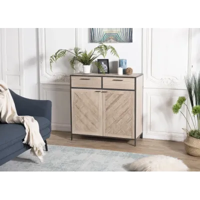 Комод Loft NS-242 930x900x400 мм Черный