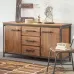 Комод Loft NS-249 830x1500x450 мм Черный