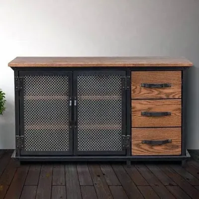 Комод Loft NS-250 730x1600x500 мм Черный
