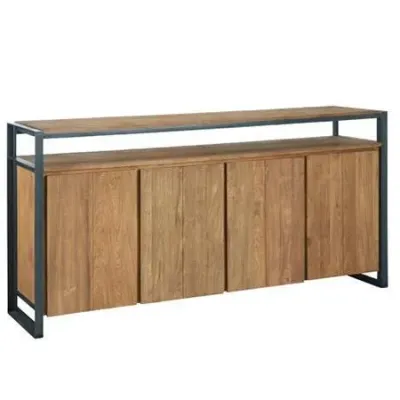 Комод Loft NS-261 930x2000x400 мм Черный
