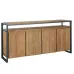 Комод Loft NS-261 930x2000x400 мм Черный