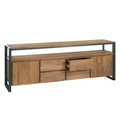 Комод Loft NS-262 780x2000x400 мм Черный