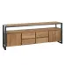 Комод Loft NS-262 780x2000x400 мм Черный