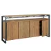 Комод Loft NS-263 1030x2000x450 мм Черный Комод Loft NS-263 1030x2000x450 мм Черный