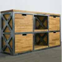 Комод Loft NS-267 1030x1500x450 мм Черный